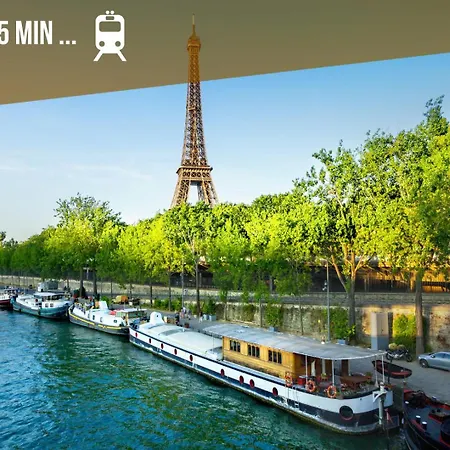 L'escapade - T2 Lumineux Proche Metro 1 Et Rer A
